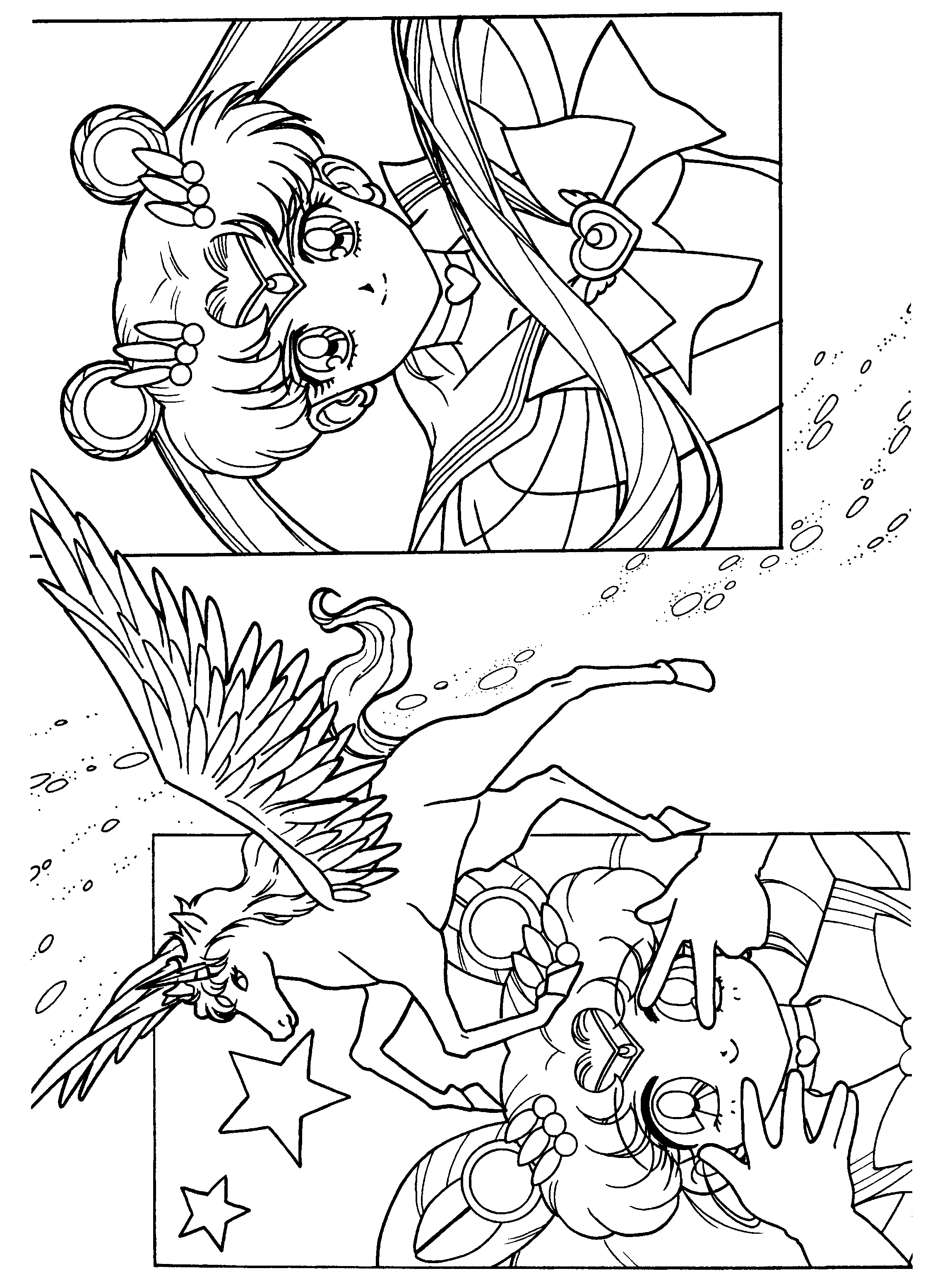 Sailormoon coloring pages