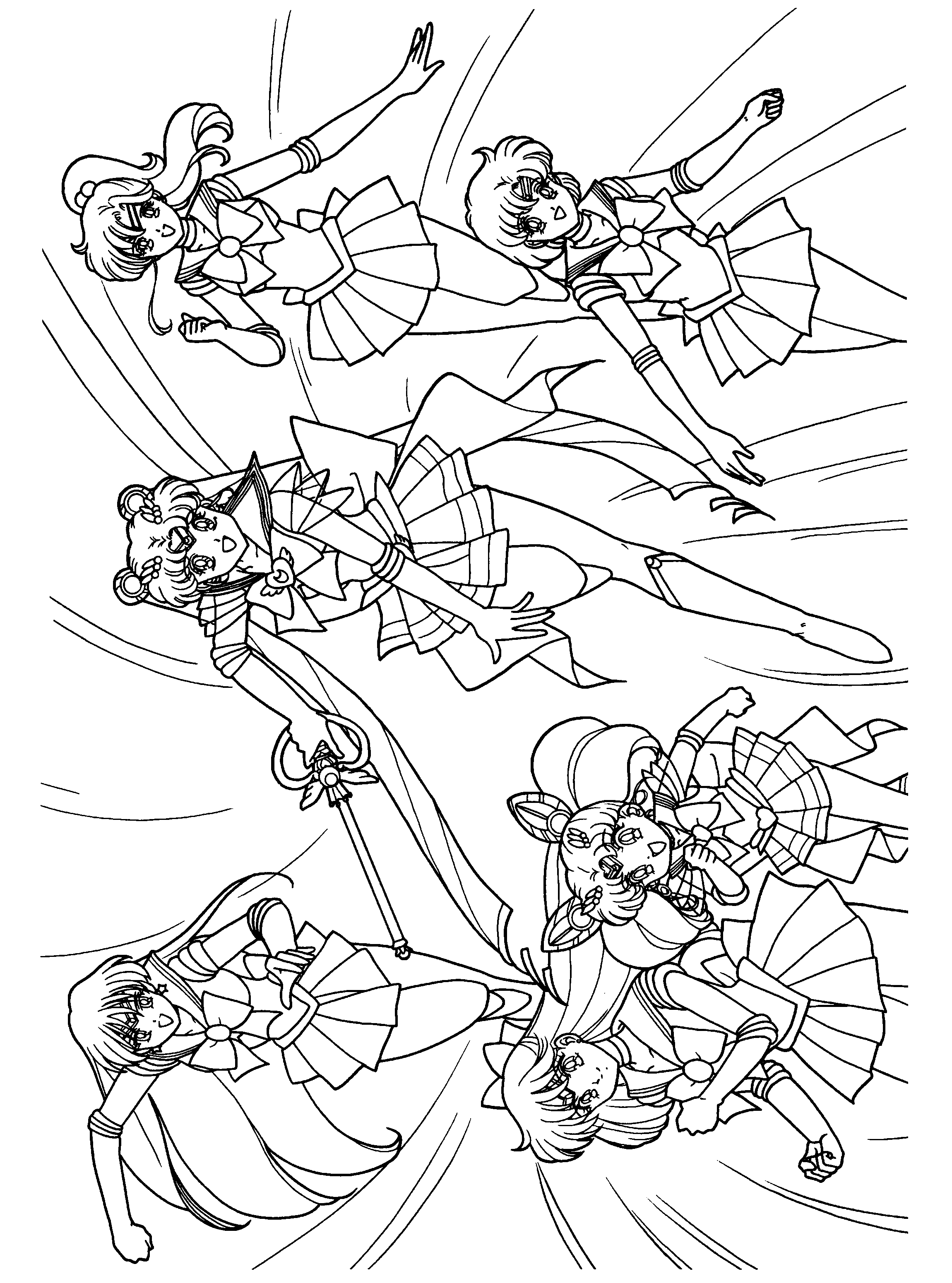 Sailormoon coloring pages