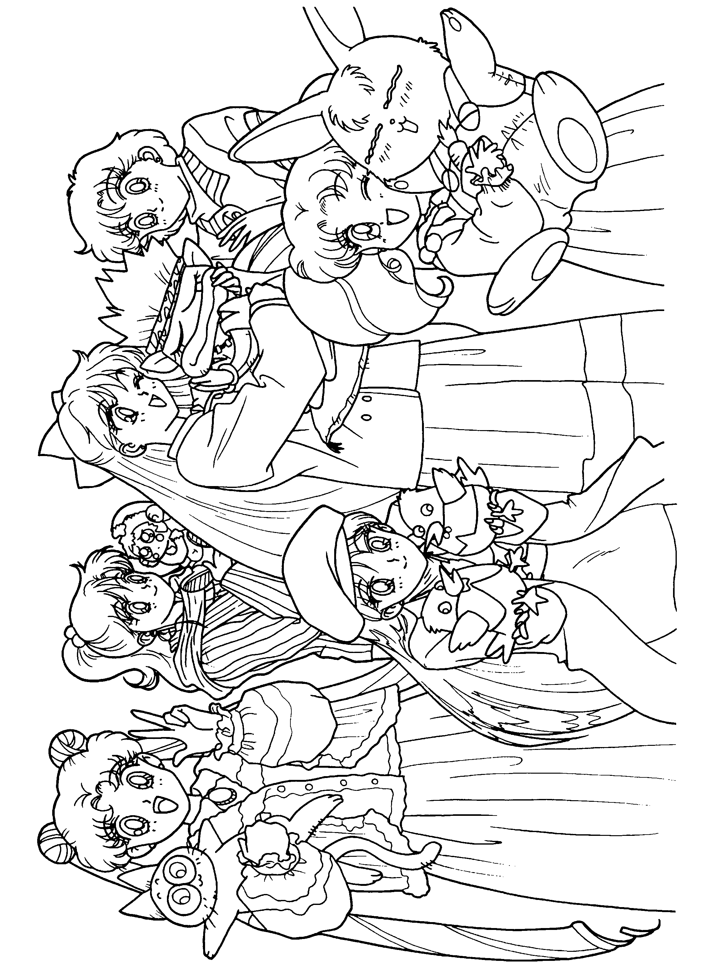 Sailormoon coloring pages