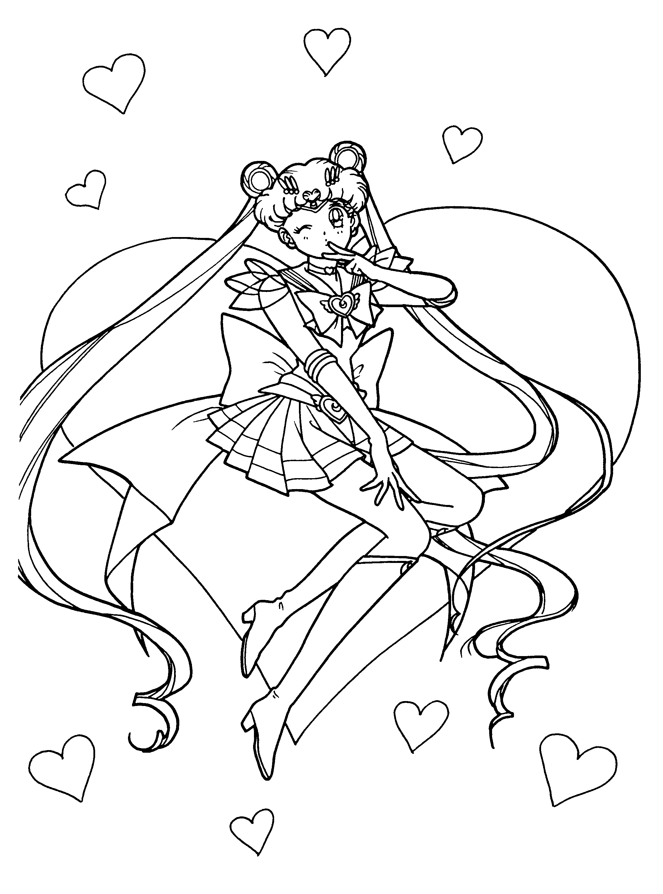 Sailormoon coloring pages