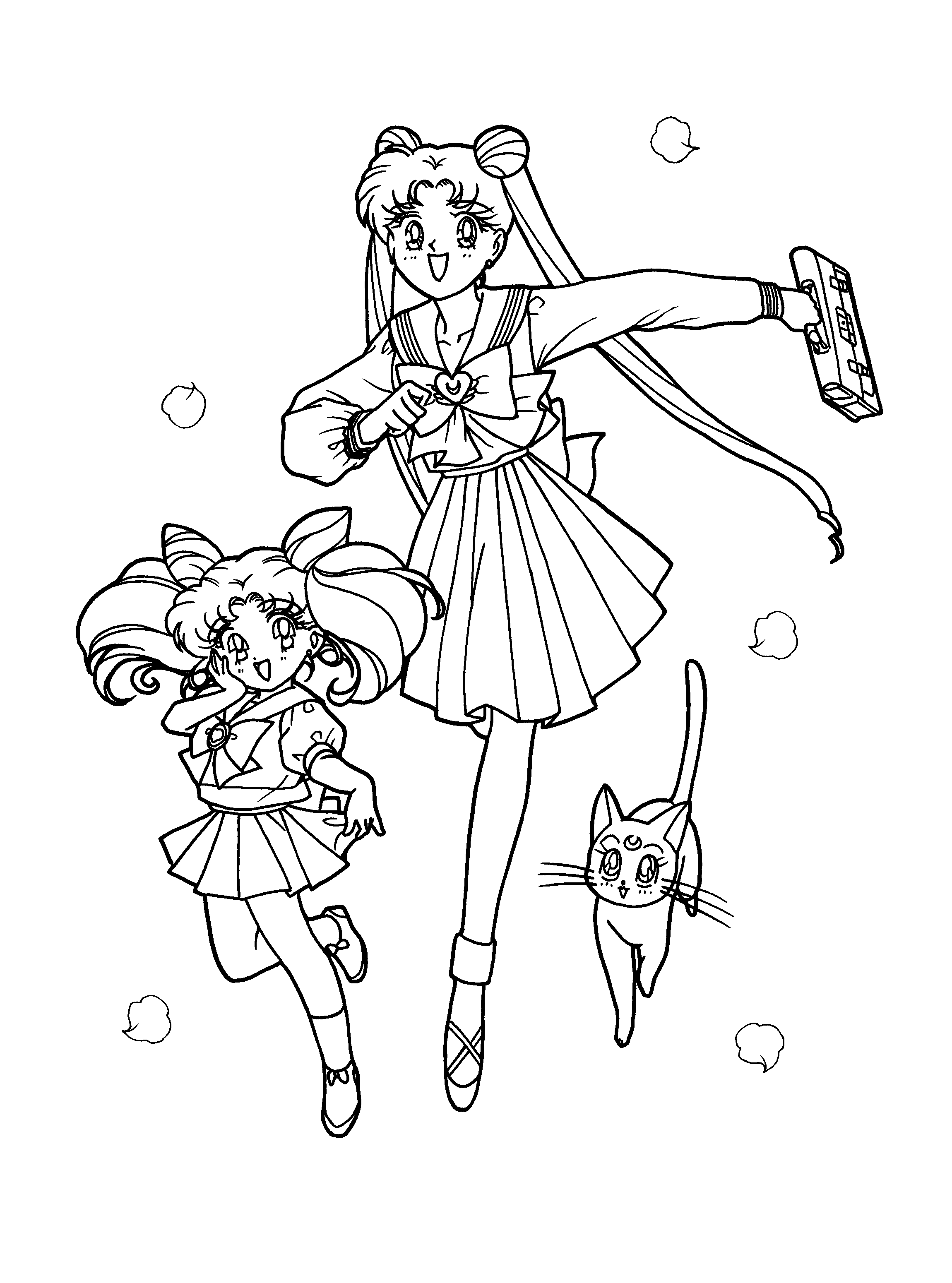 Sailormoon coloring pages