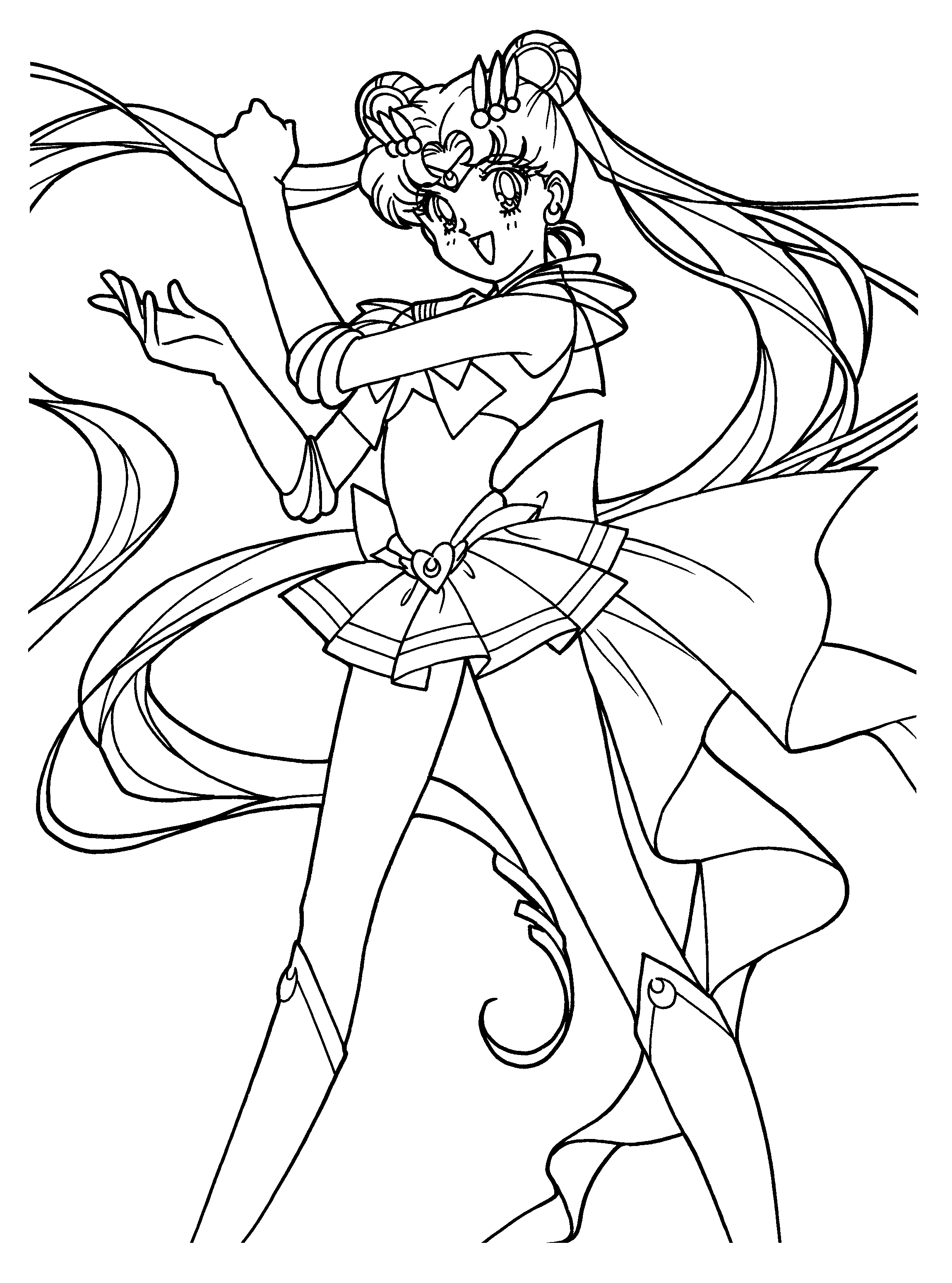 Sailormoon coloring pages