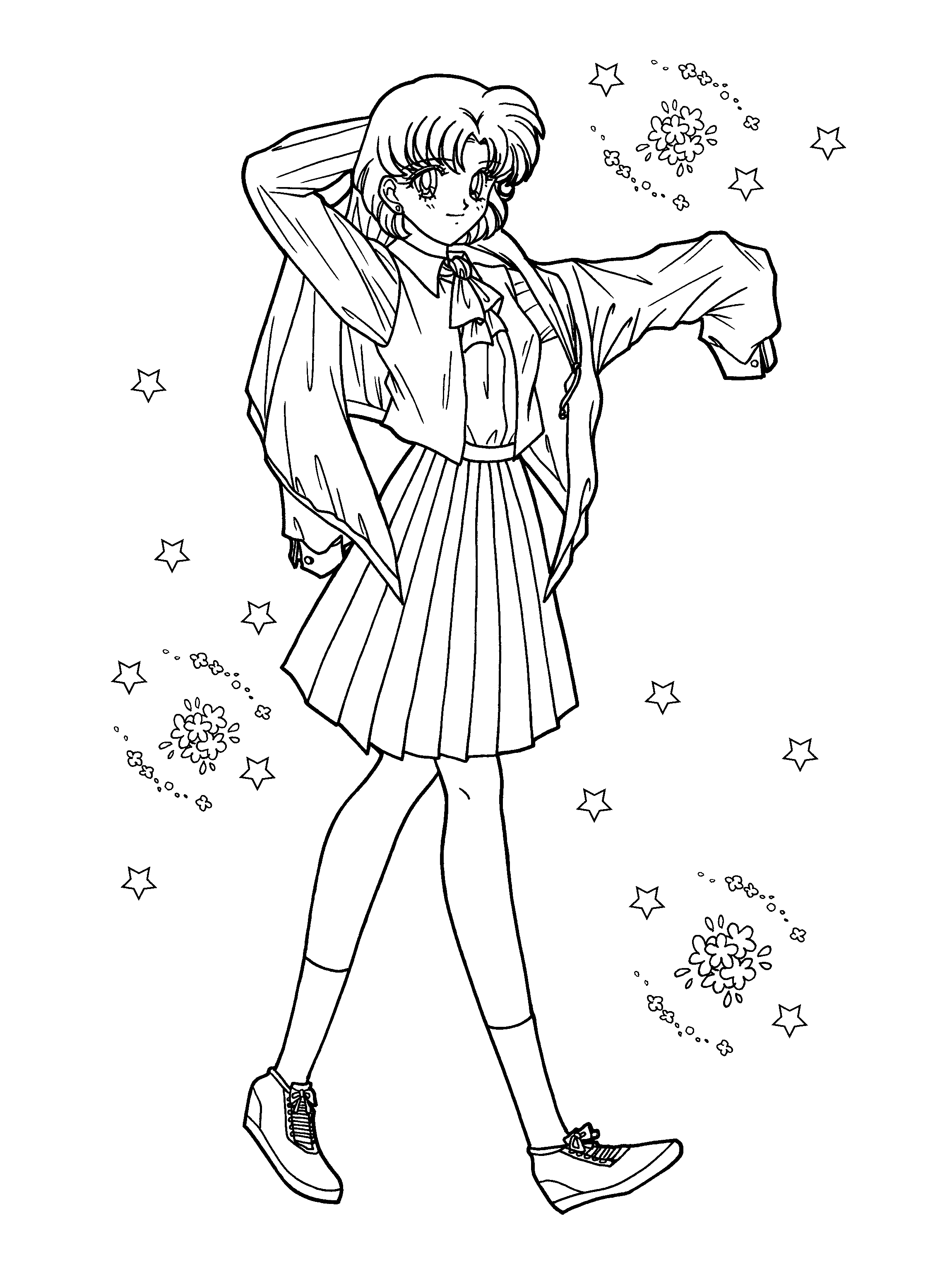 Sailormoon coloring pages