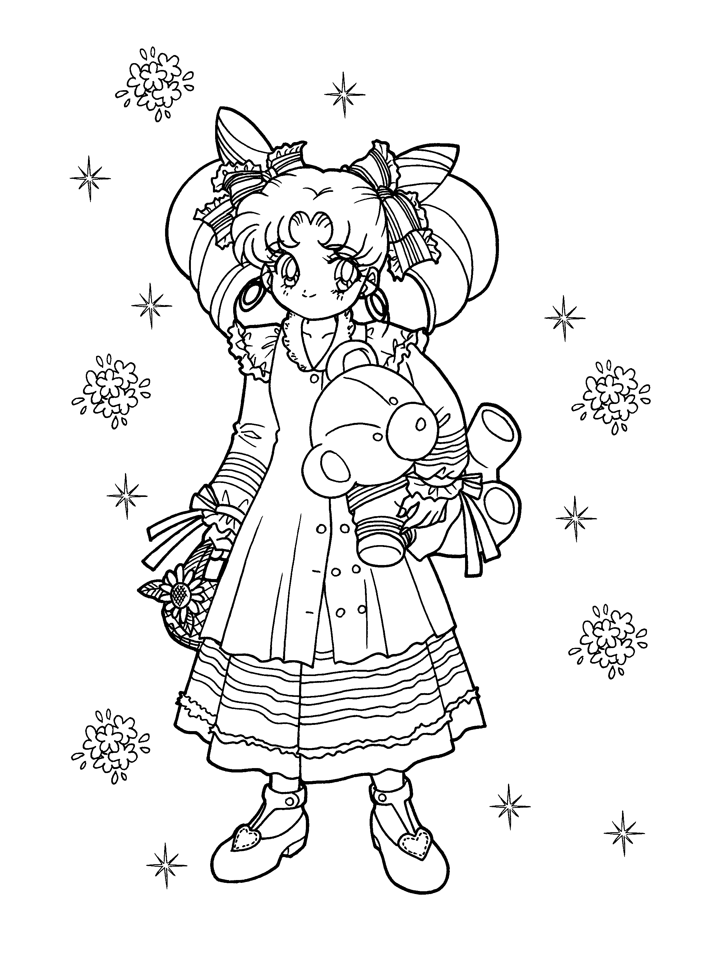 Sailormoon coloring pages