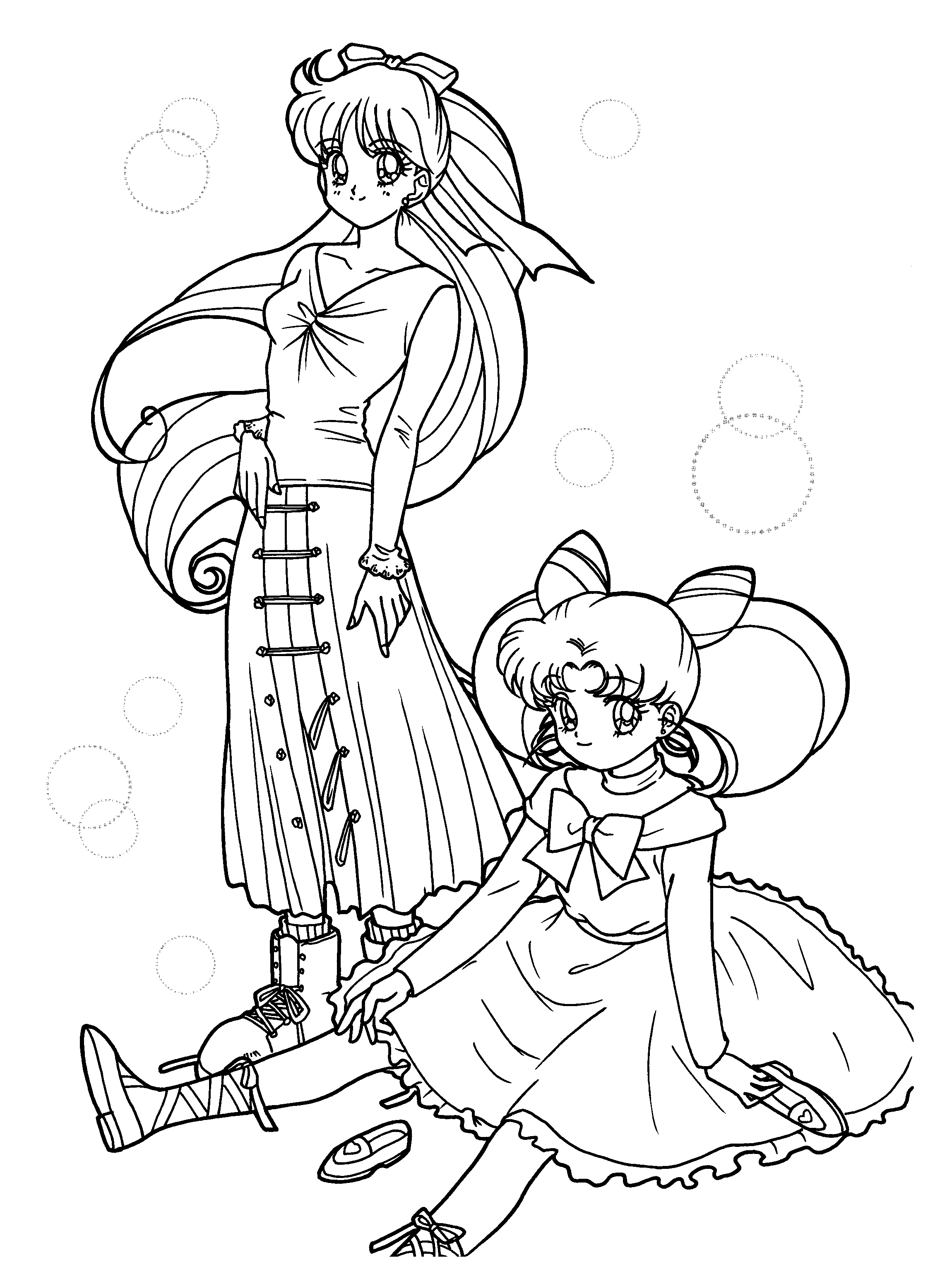 Sailormoon coloring pages