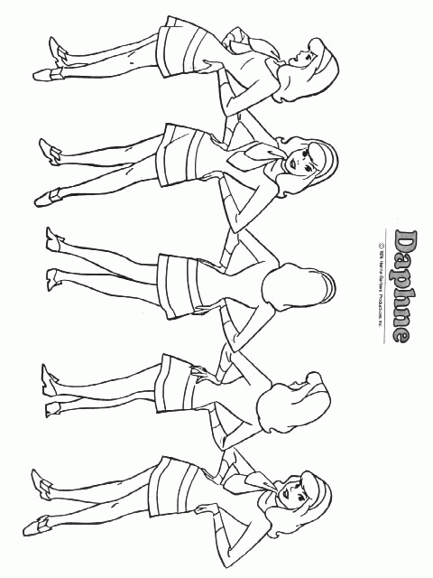 Scooby doo coloring pages