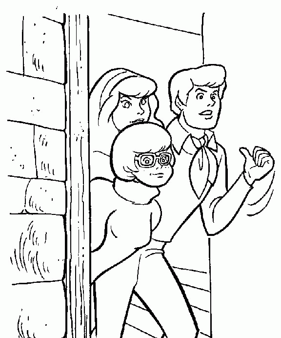 Scooby doo coloring pages