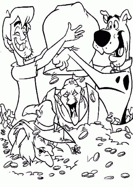 Scooby doo coloring pages