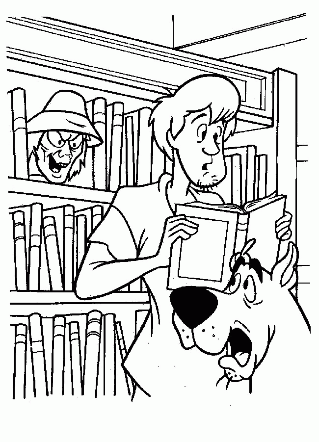 Scooby doo coloring pages