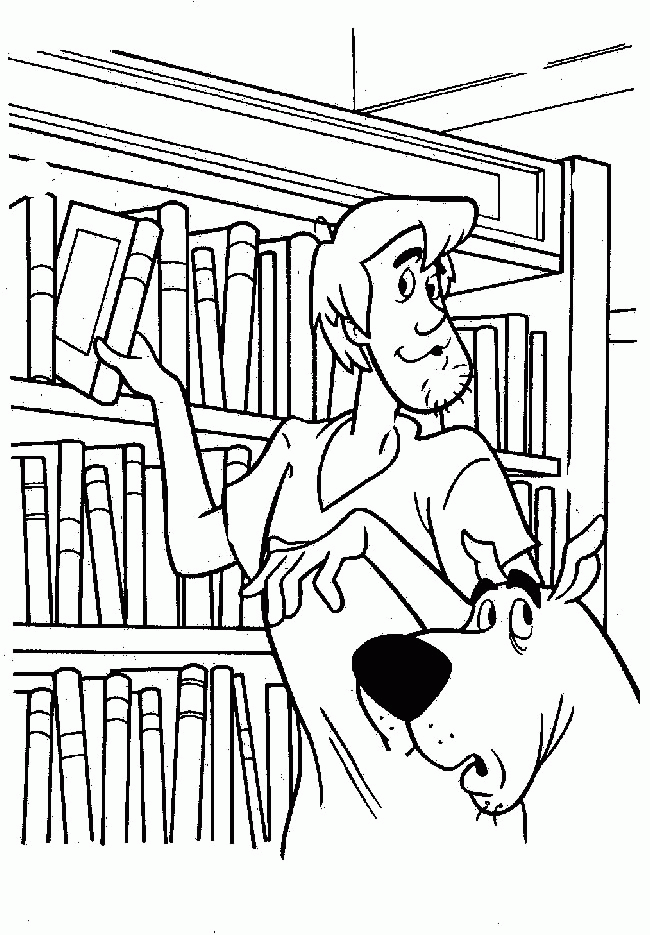 Scooby doo coloring pages