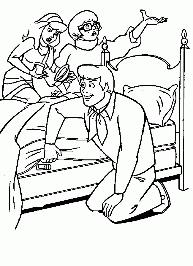 Scooby doo coloring pages