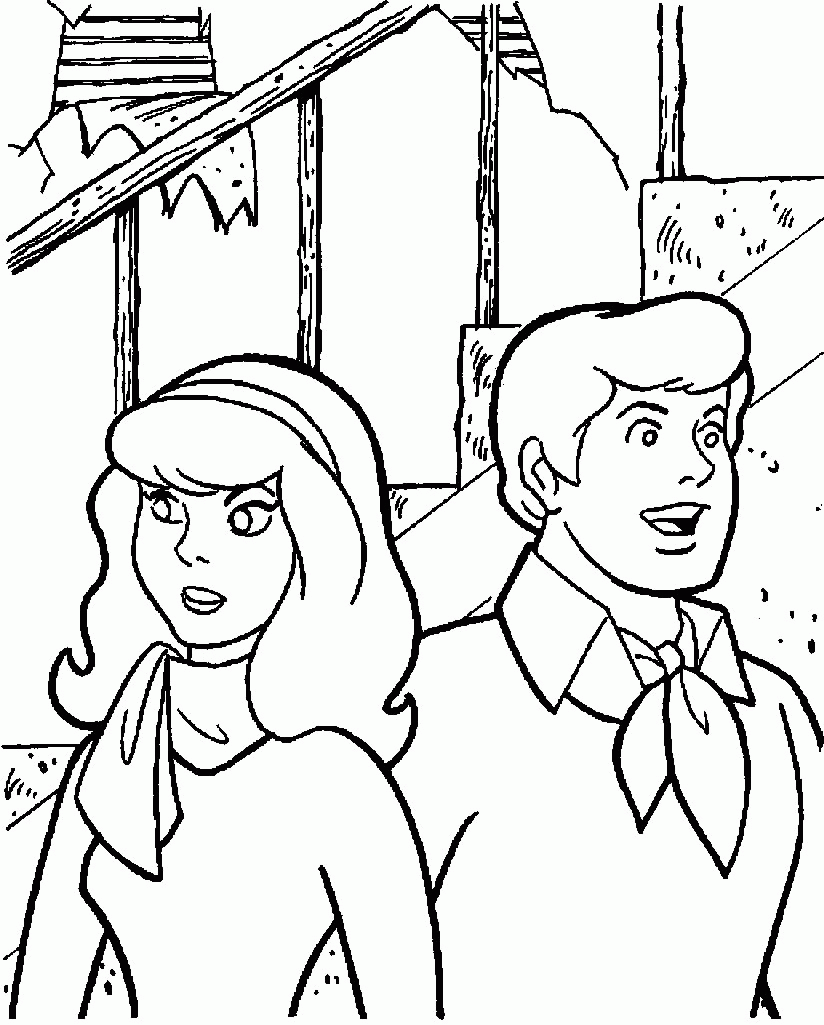 Scooby doo coloring pages