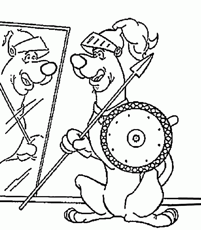 Scooby doo coloring pages