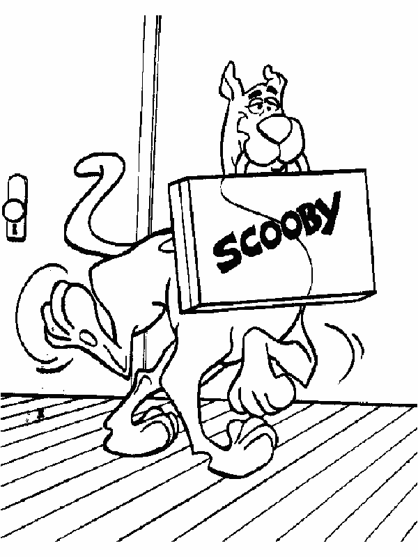 Scooby doo coloring pages