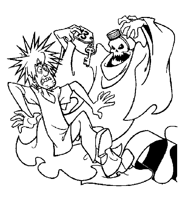 Scooby doo coloring pages