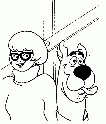 Scooby doo coloring pages