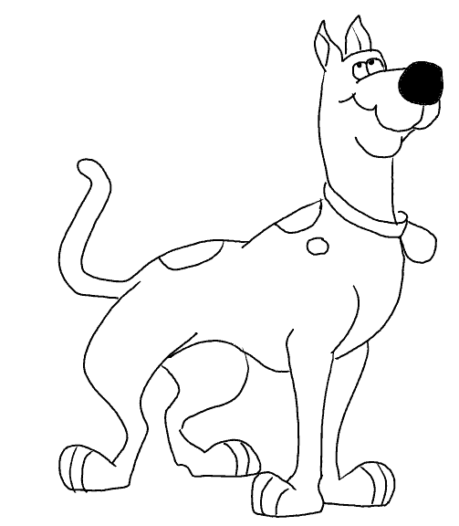 Scooby doo coloring pages