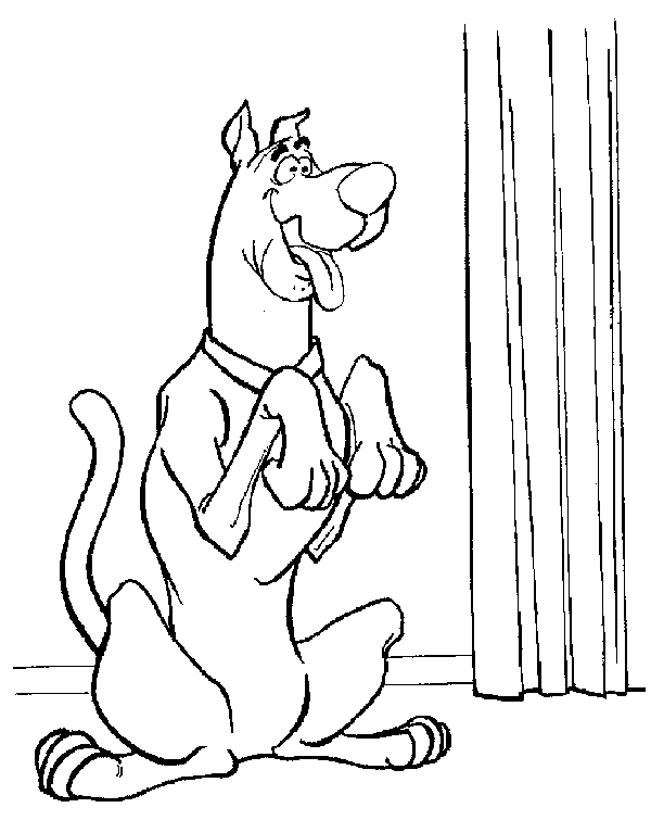 Scooby doo coloring pages