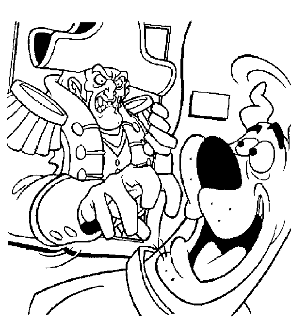 Scooby doo coloring pages