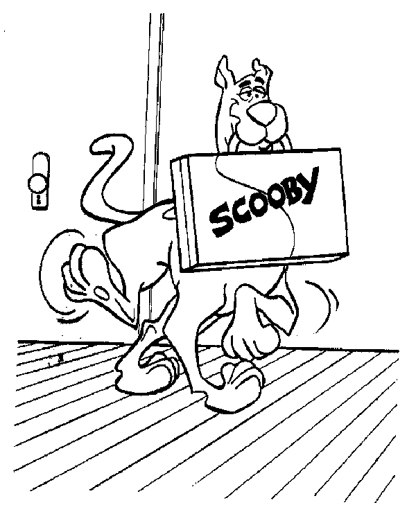 Scooby doo coloring pages