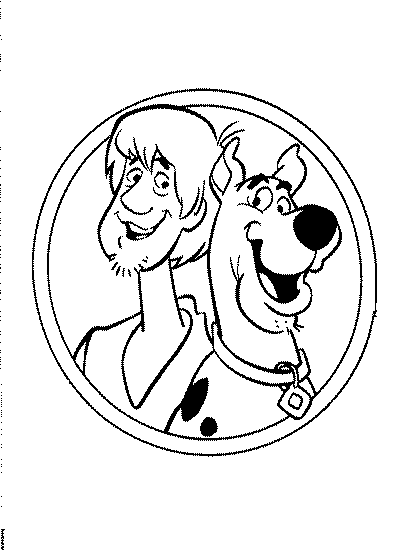 Scooby doo coloring pages