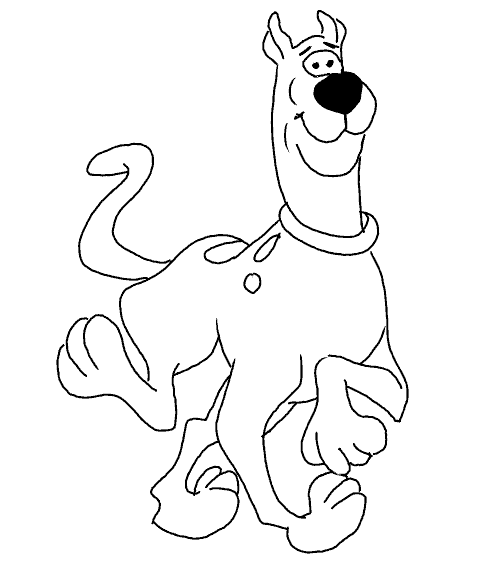 Scooby doo coloring pages