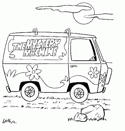 Scooby doo coloring pages