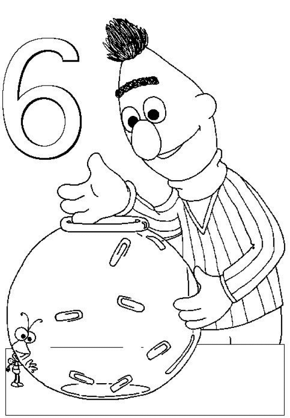 Sesamplanet coloring pages