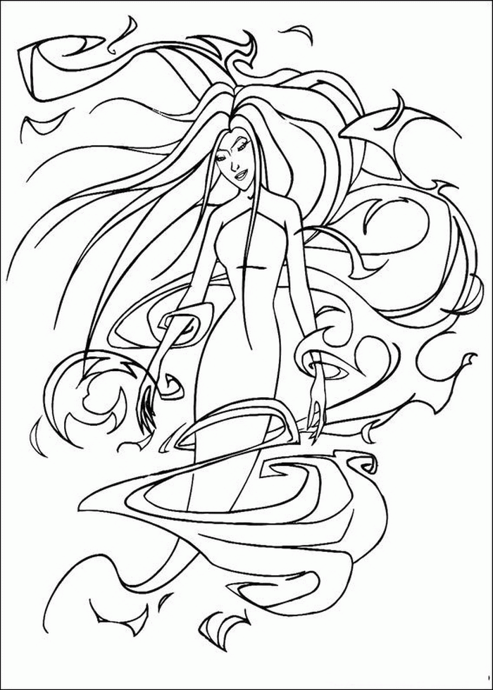Sinbad the sailor coloring pages