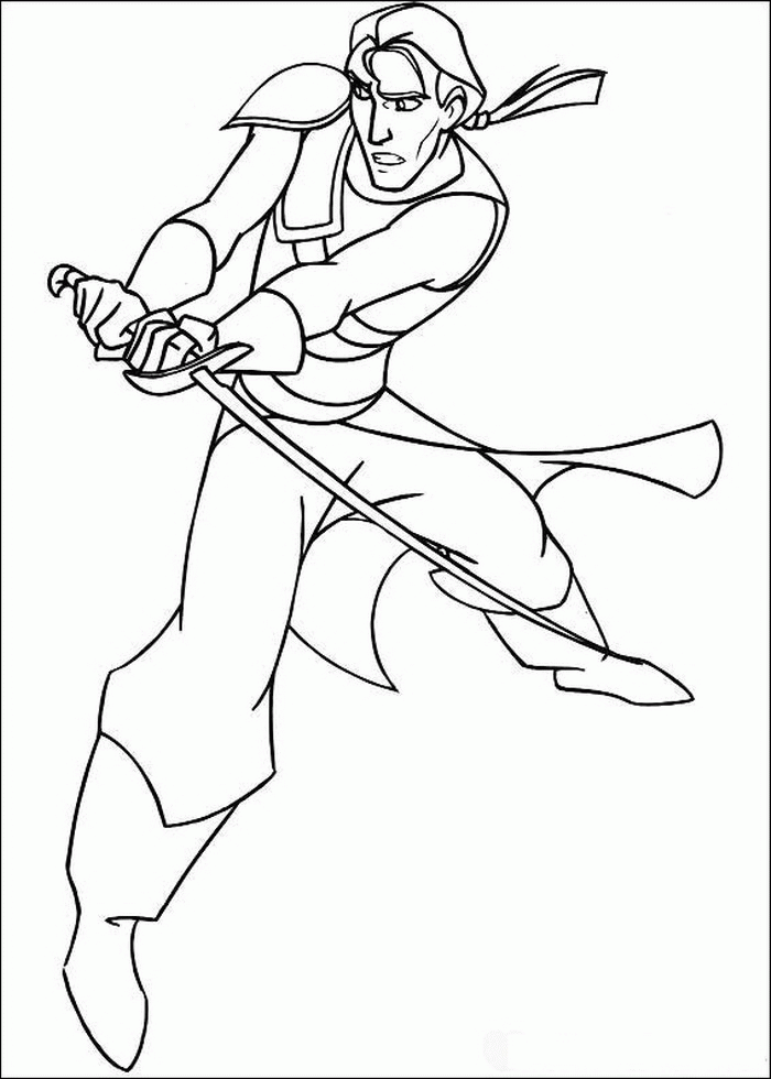 Sinbad the sailor coloring pages