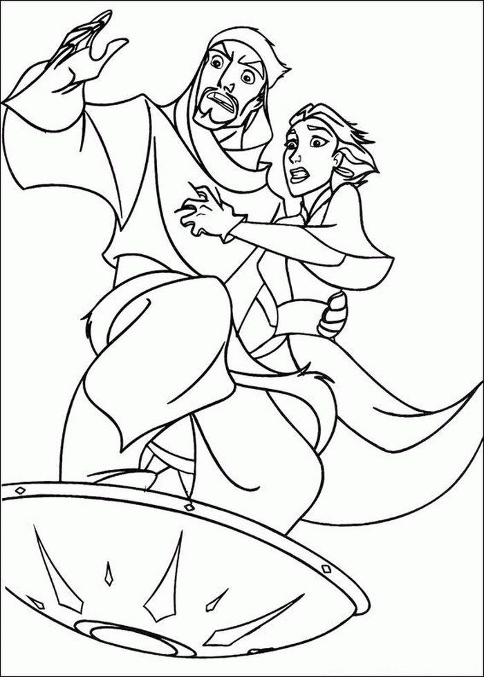 Sinbad the sailor coloring pages