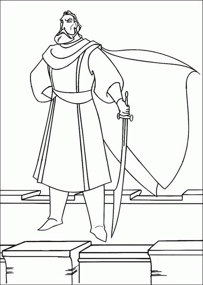 Sinbad the sailor coloring pages