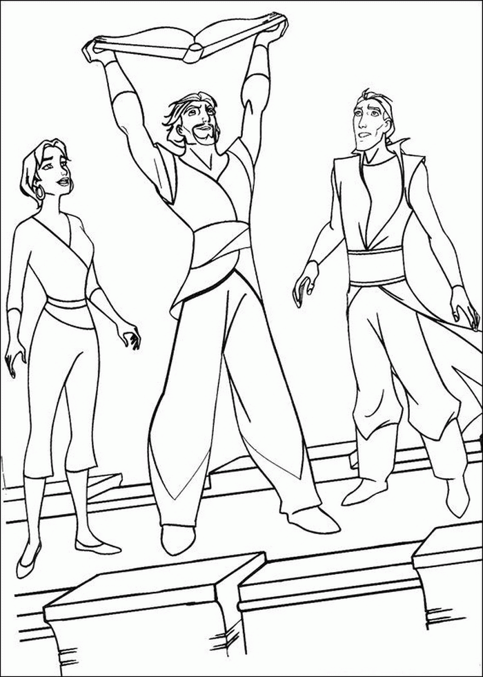 Sinbad the sailor coloring pages