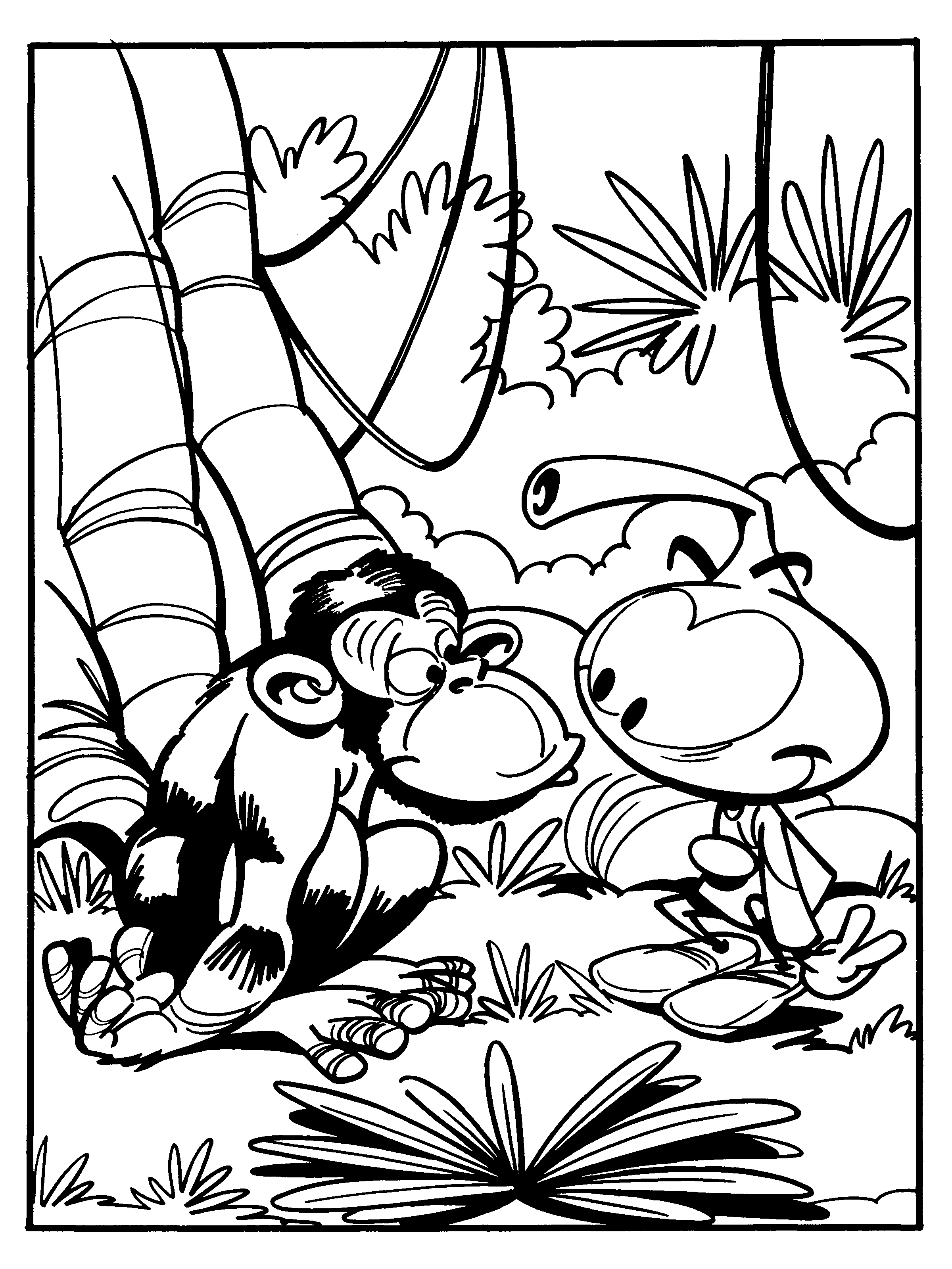 Snorks coloring pages