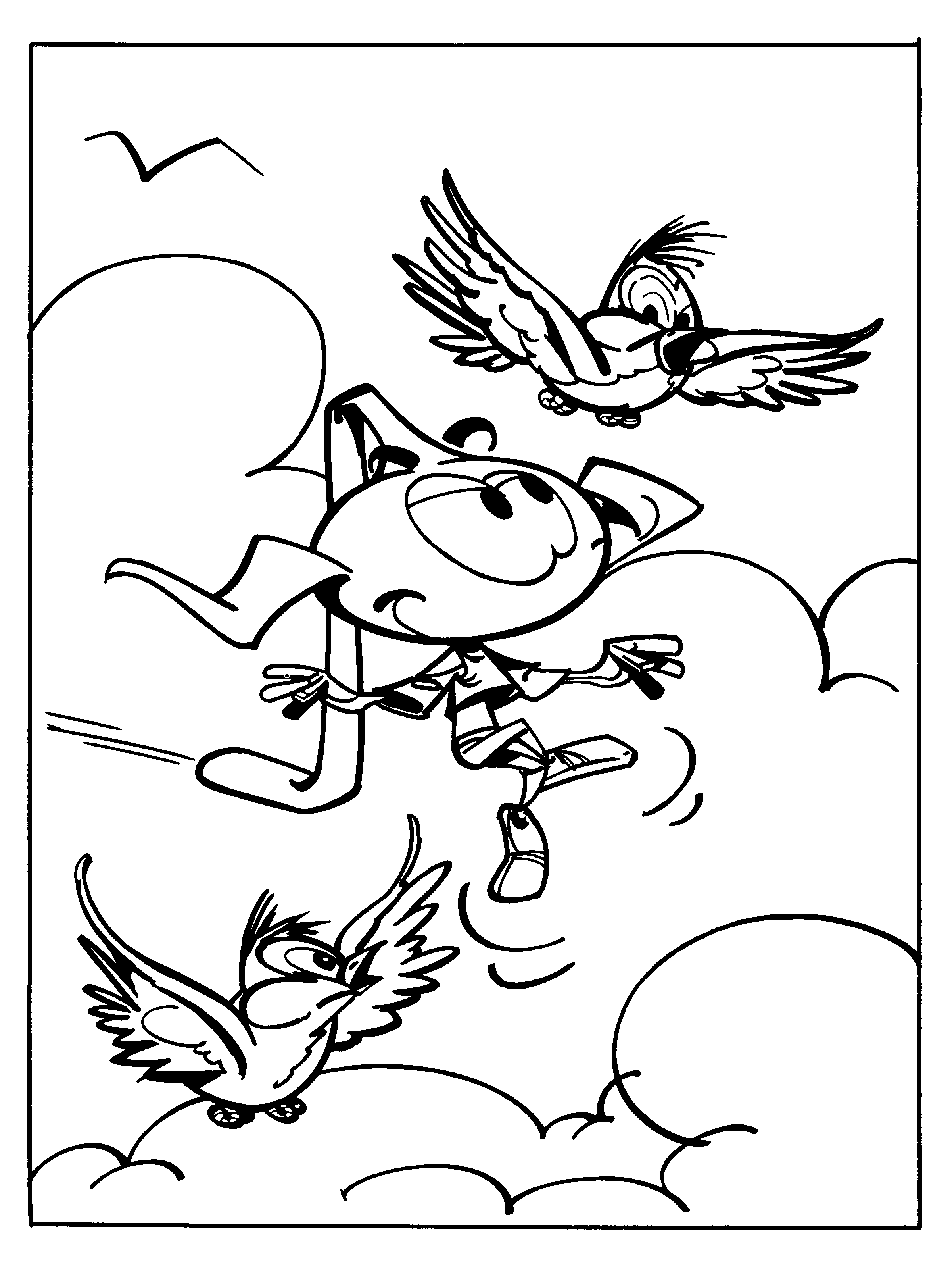 Snorks coloring pages