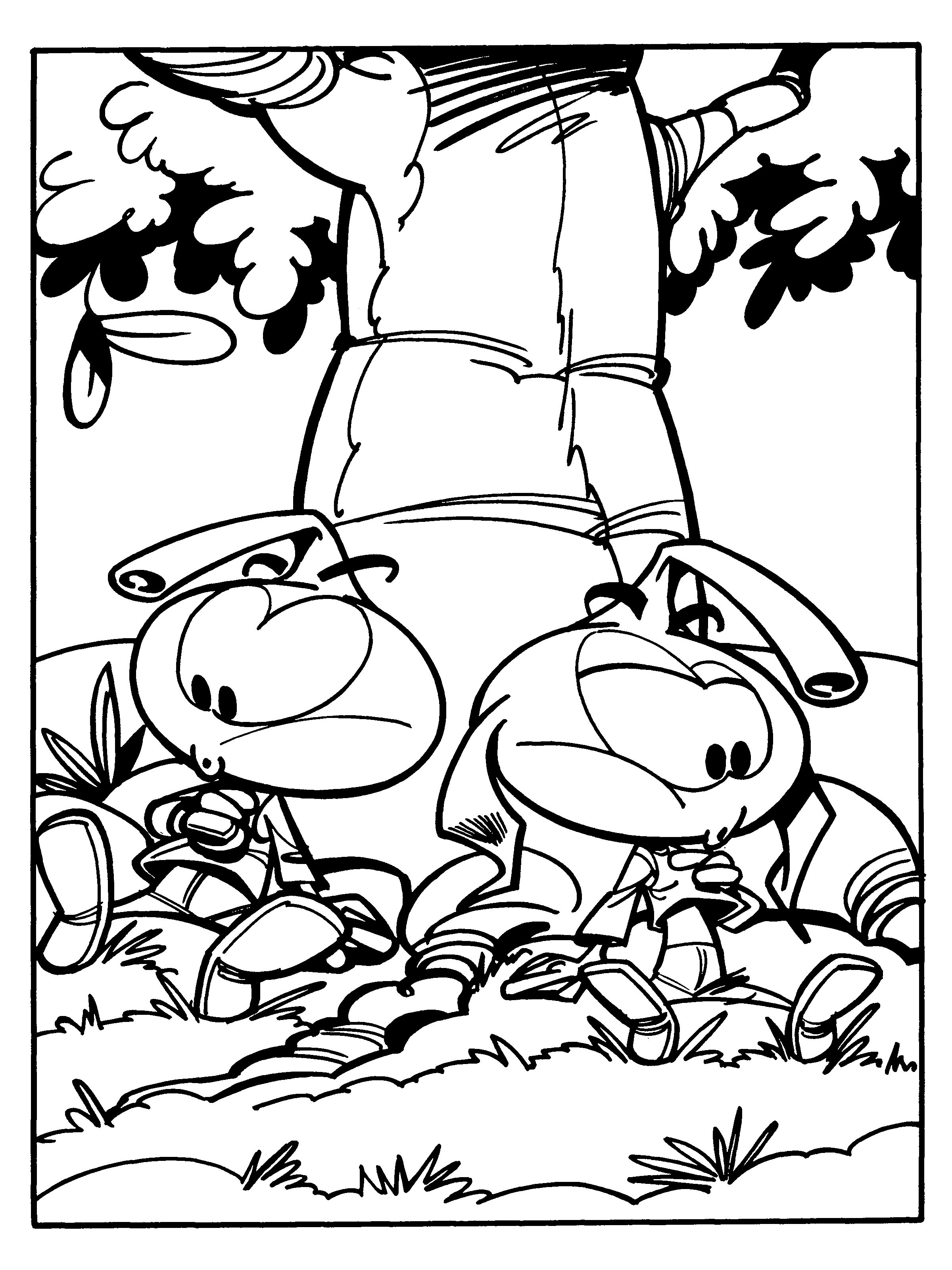 Snorks coloring pages