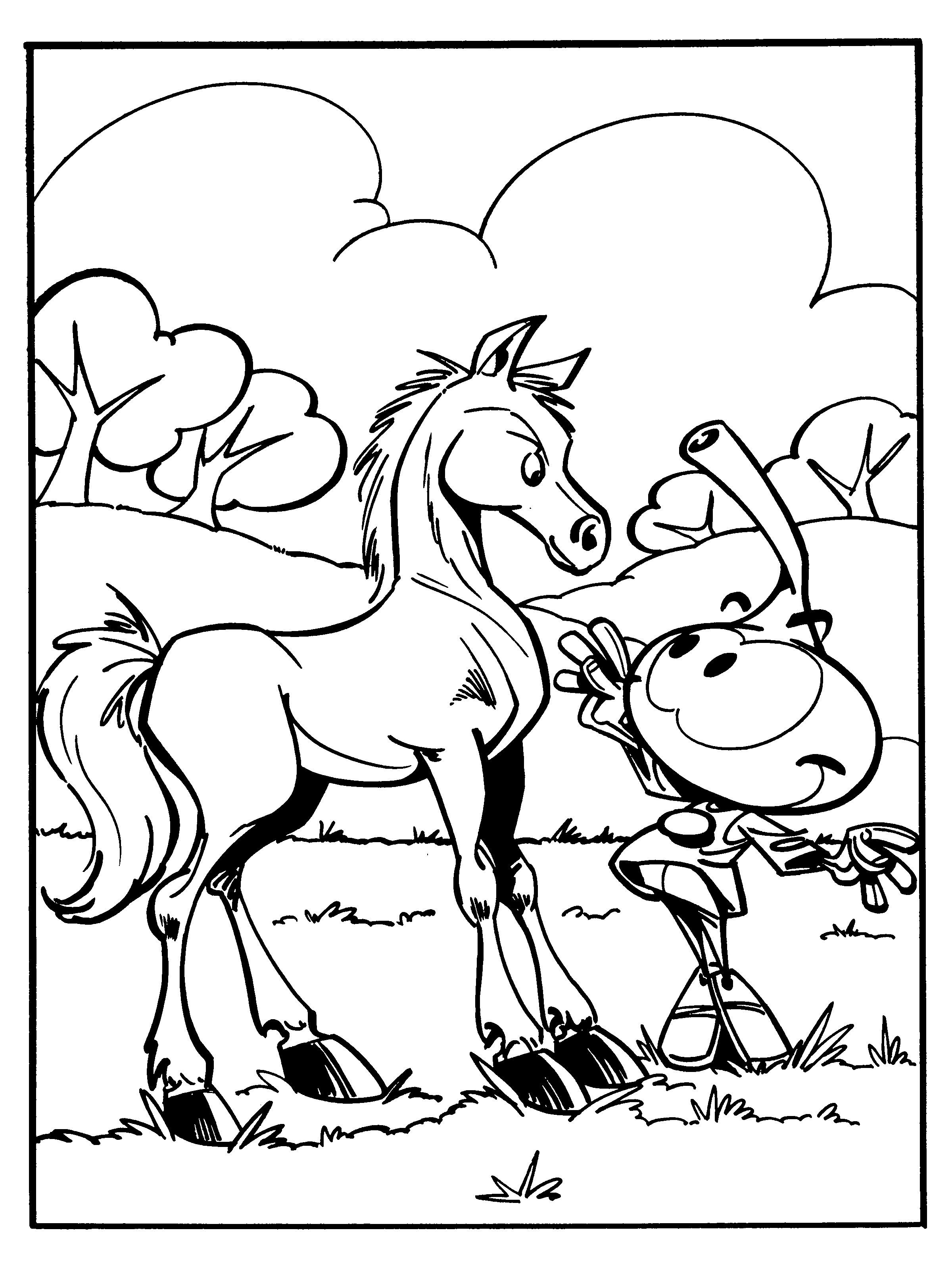 Snorks coloring pages