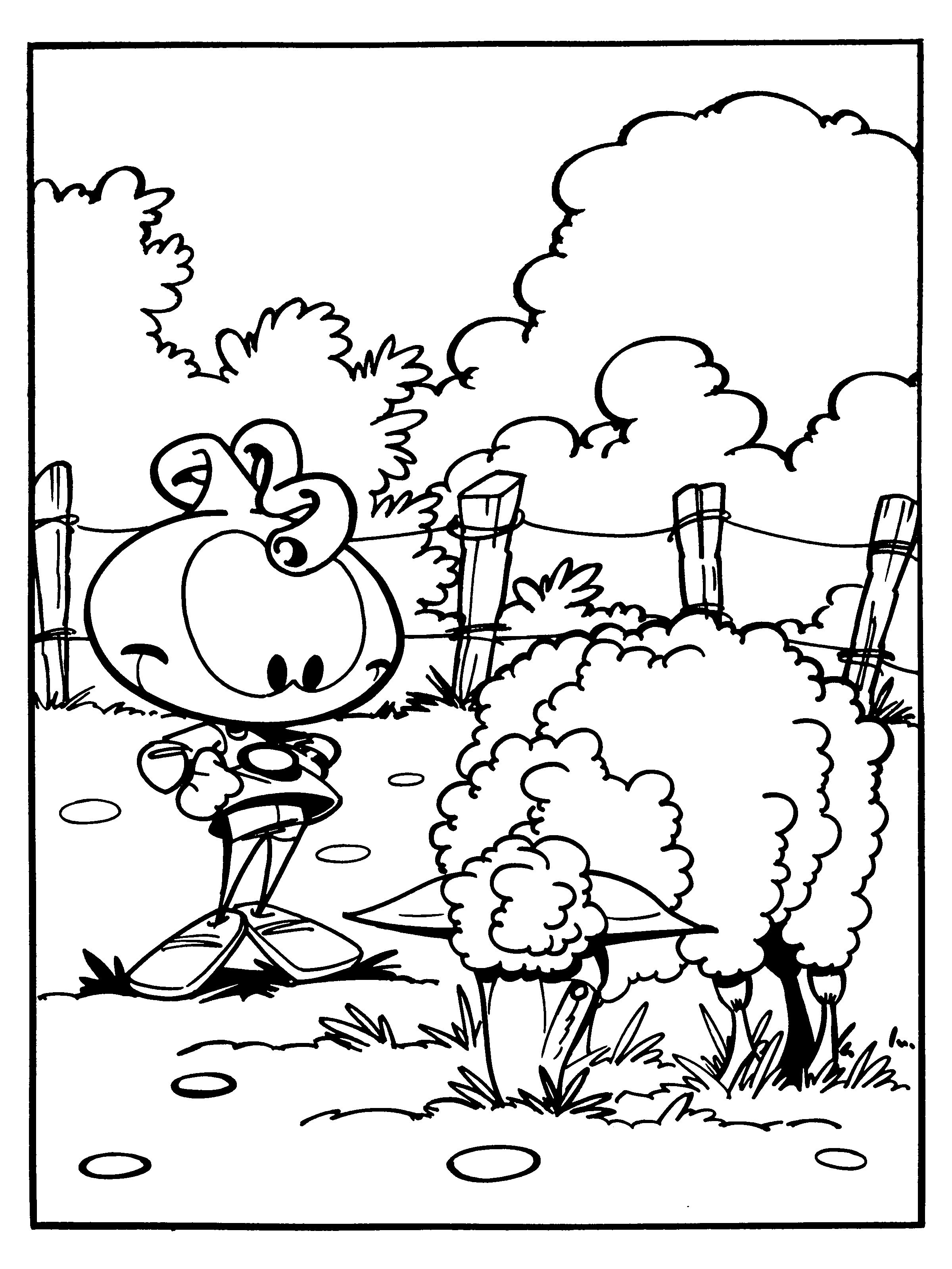 Snorks coloring pages