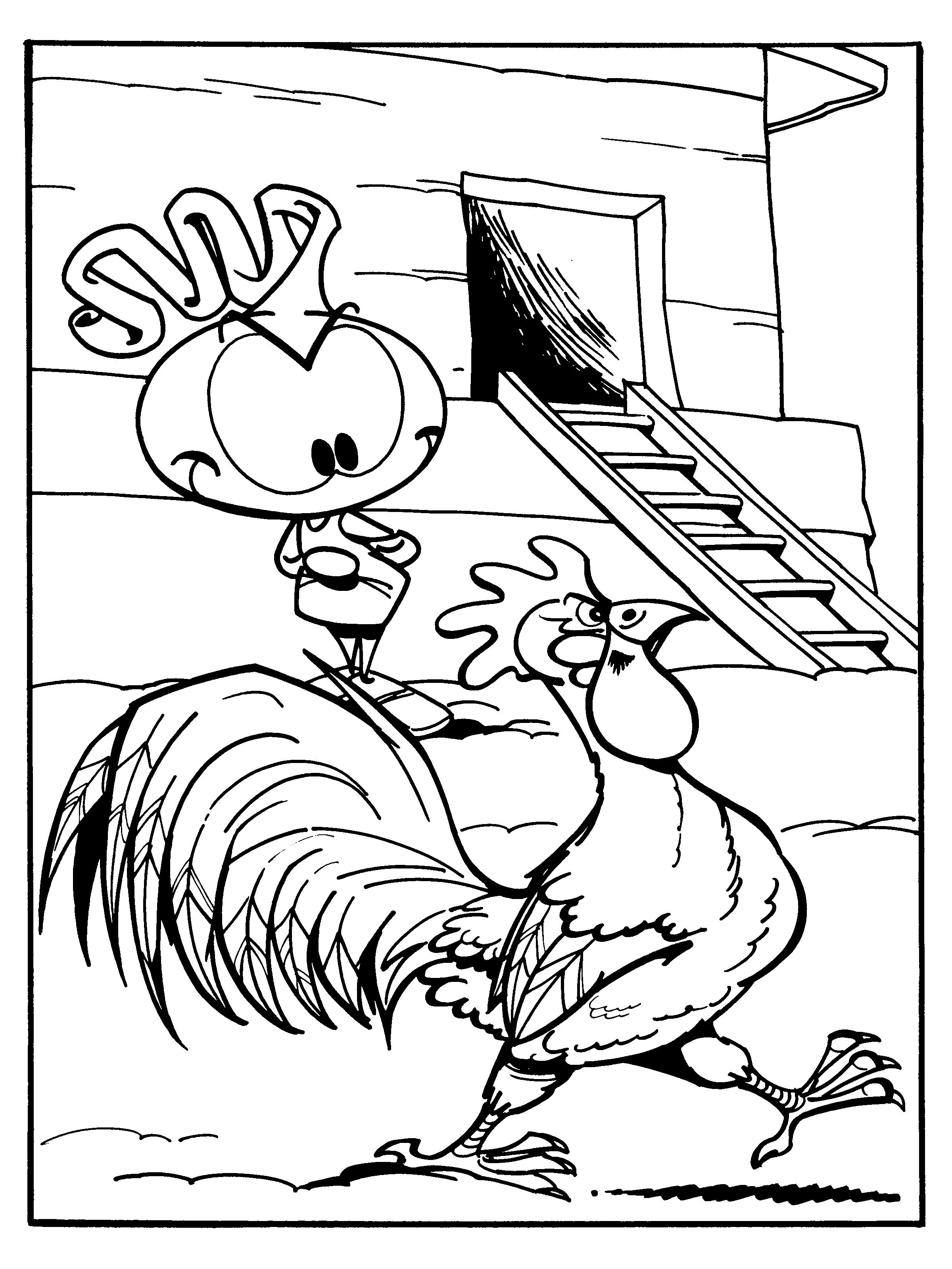 Snorks coloring pages