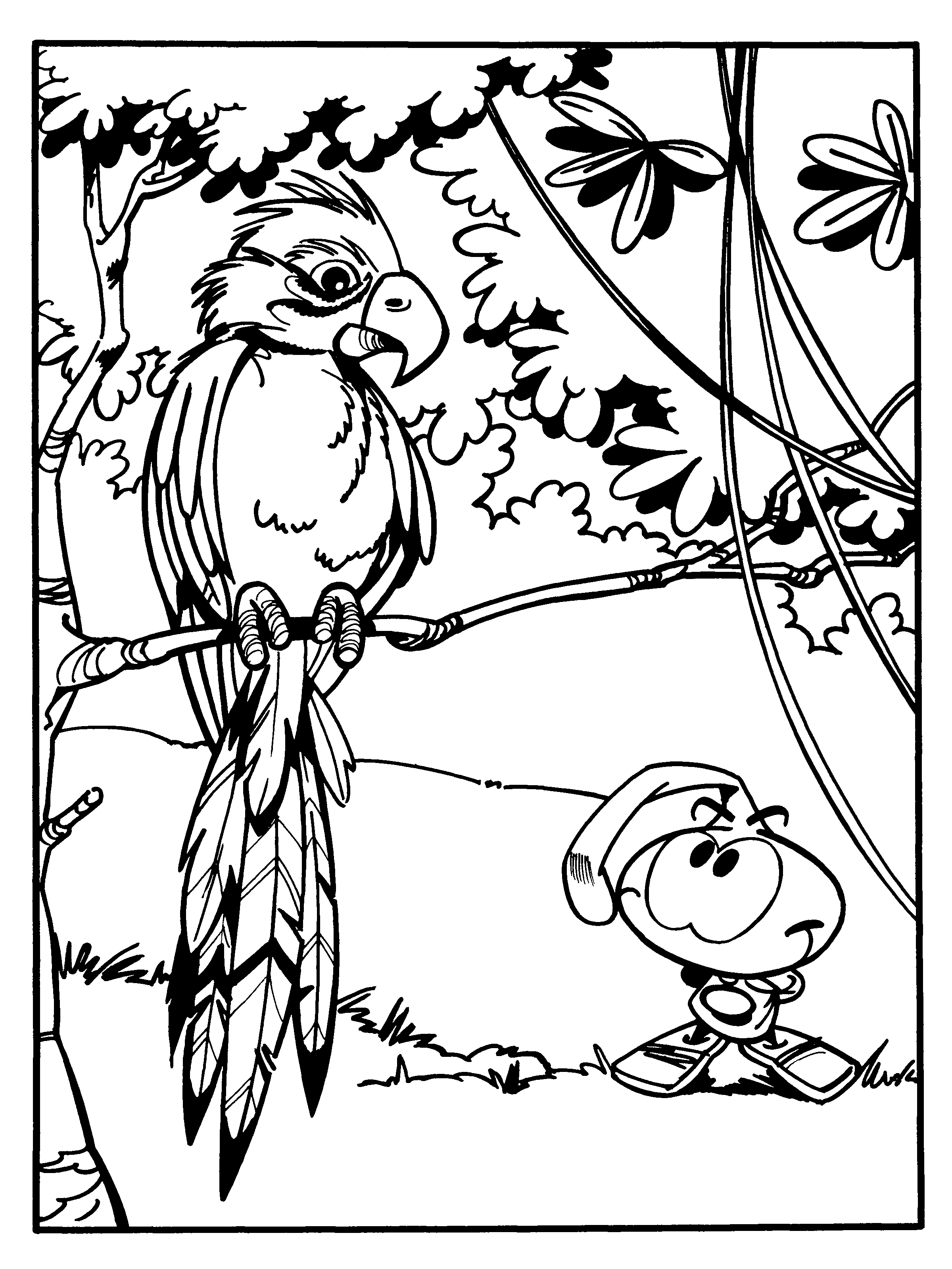 Snorks coloring pages