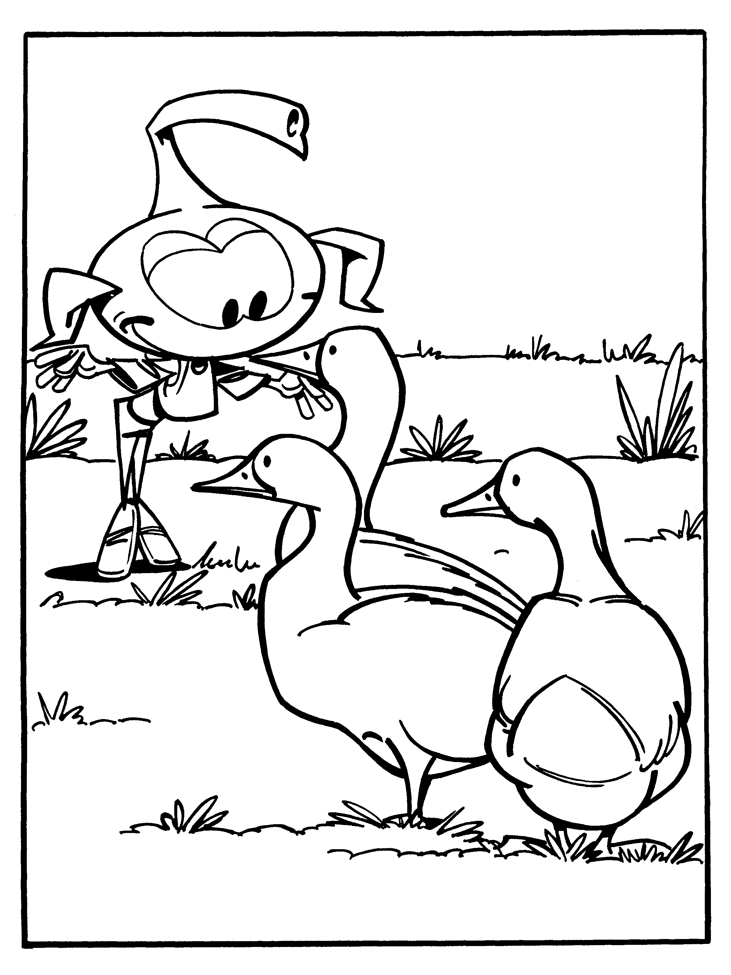 Snorks coloring pages