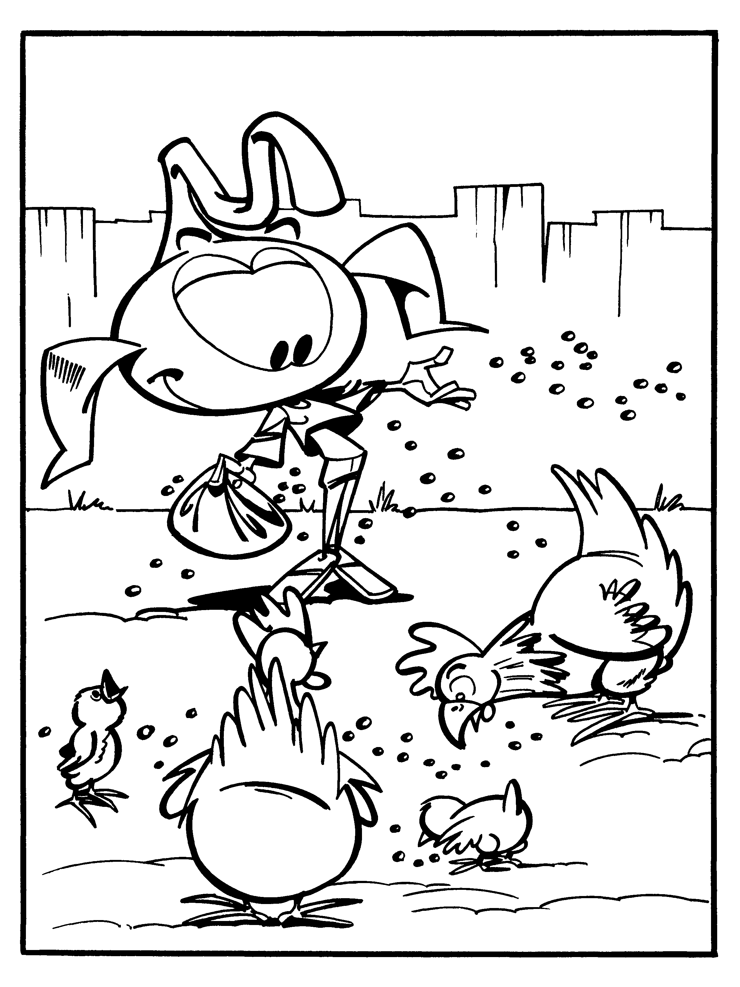 Snorks coloring pages