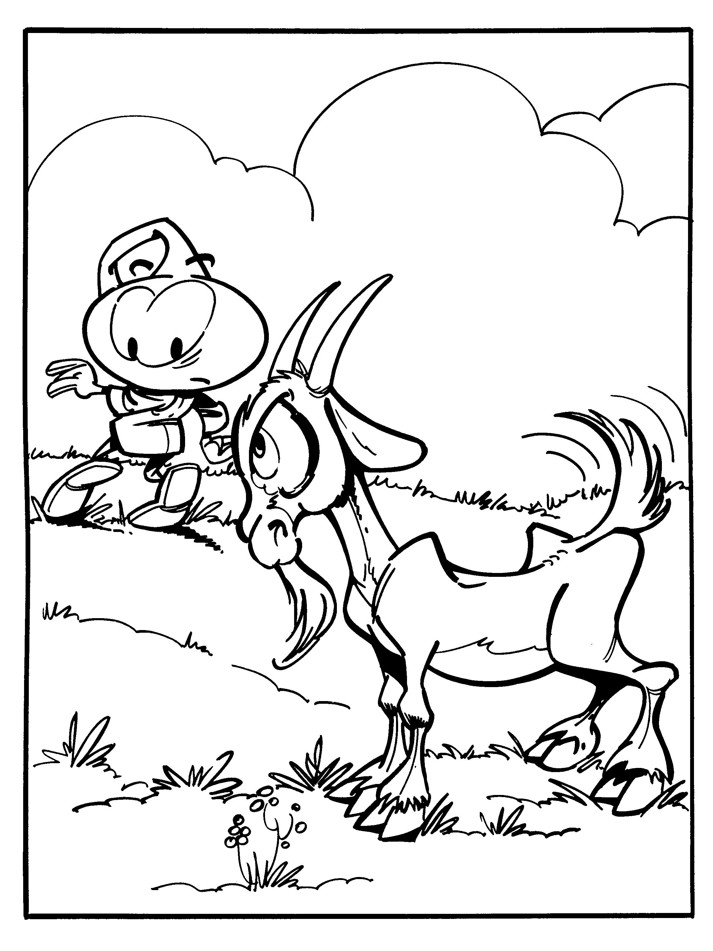 Snorks coloring pages