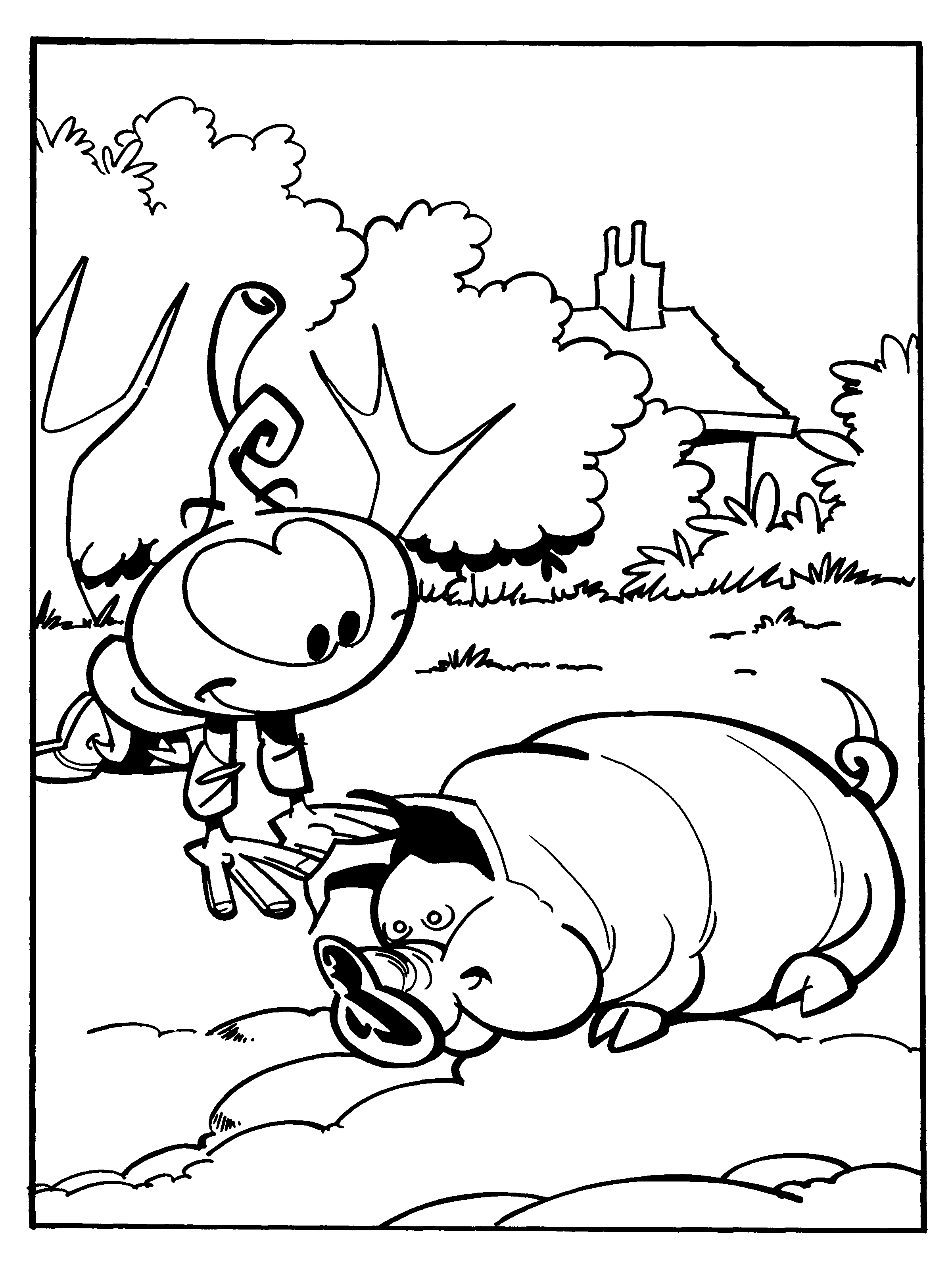 Snorks coloring pages