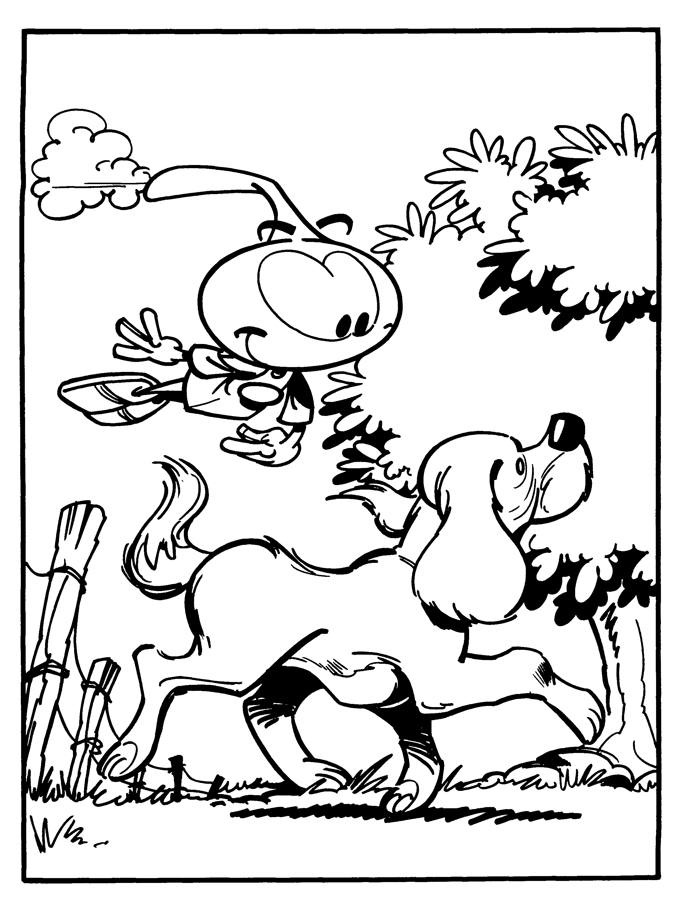 Snorks coloring pages