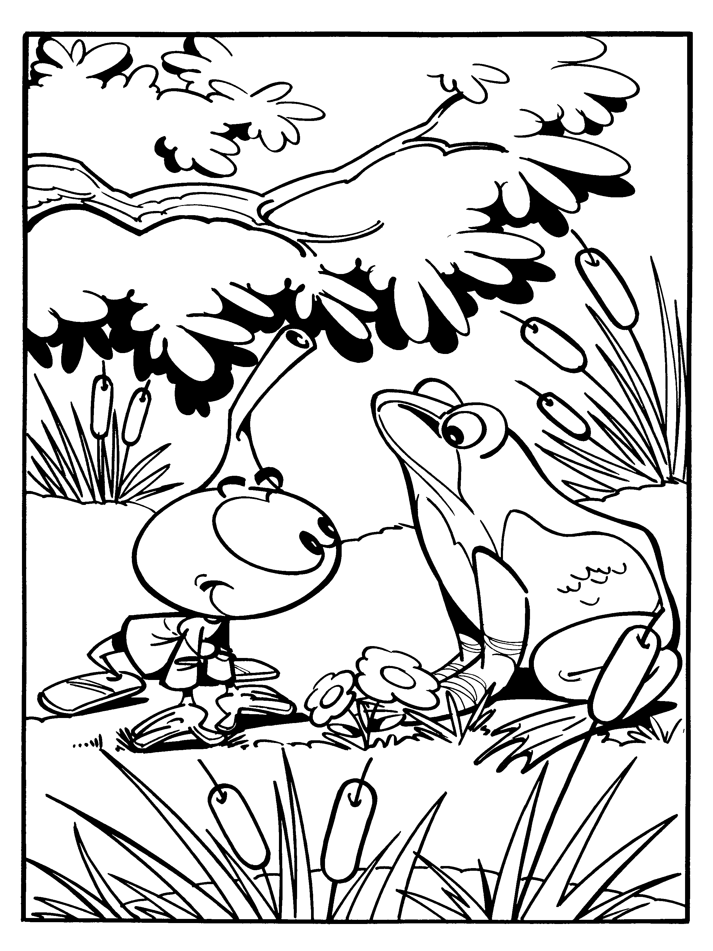 Snorks coloring pages