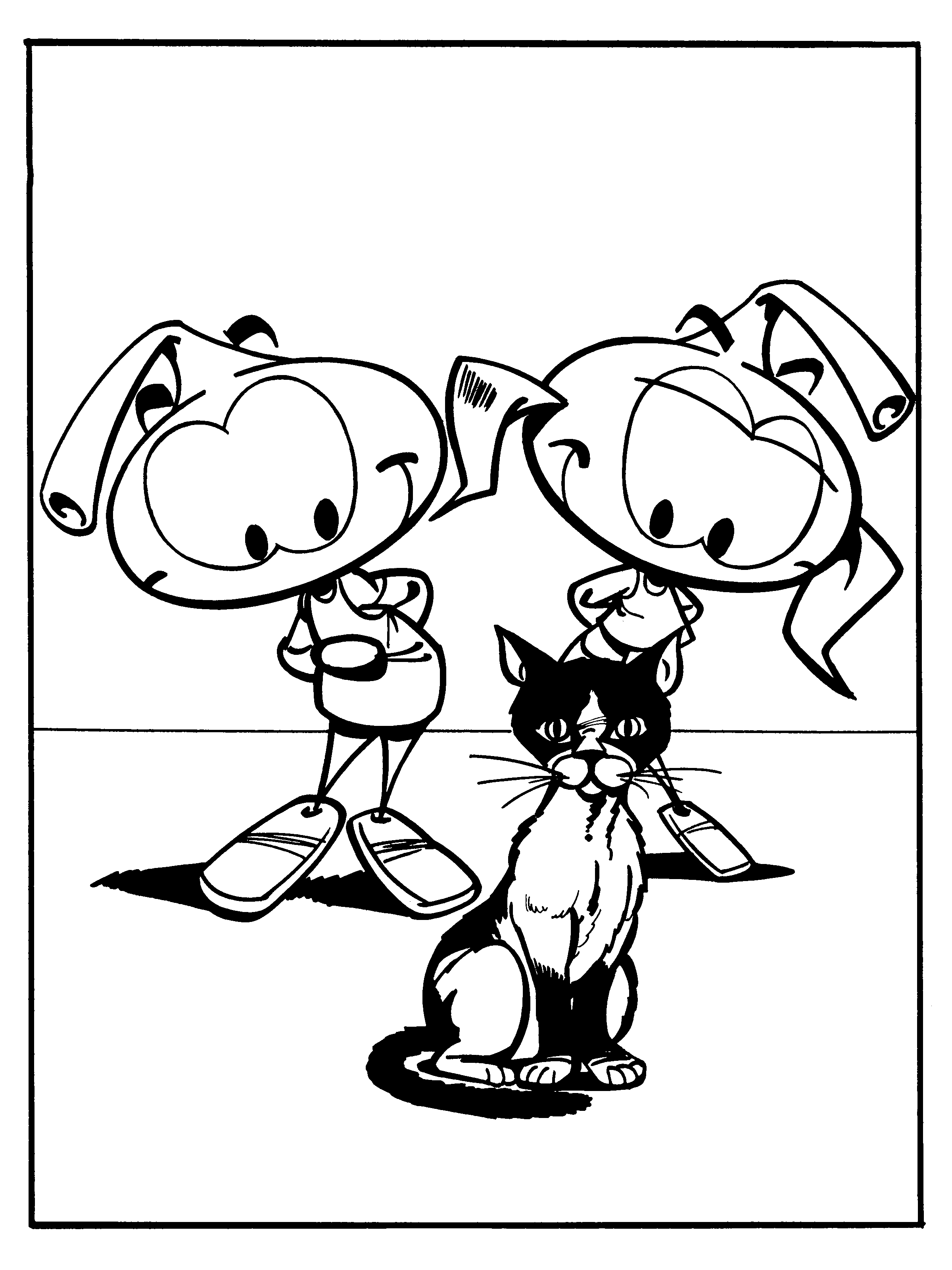 Snorks coloring pages