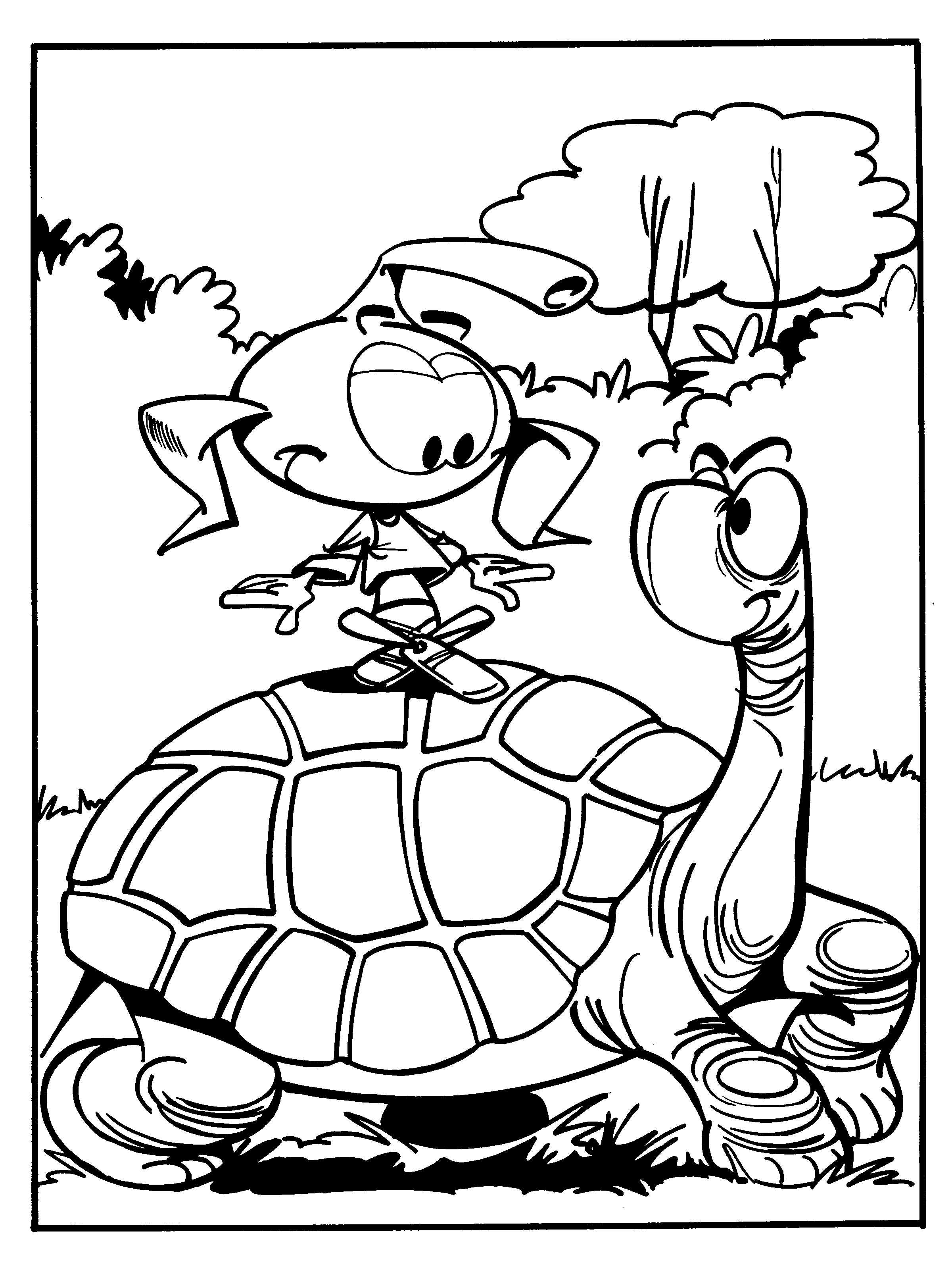 Snorks coloring pages