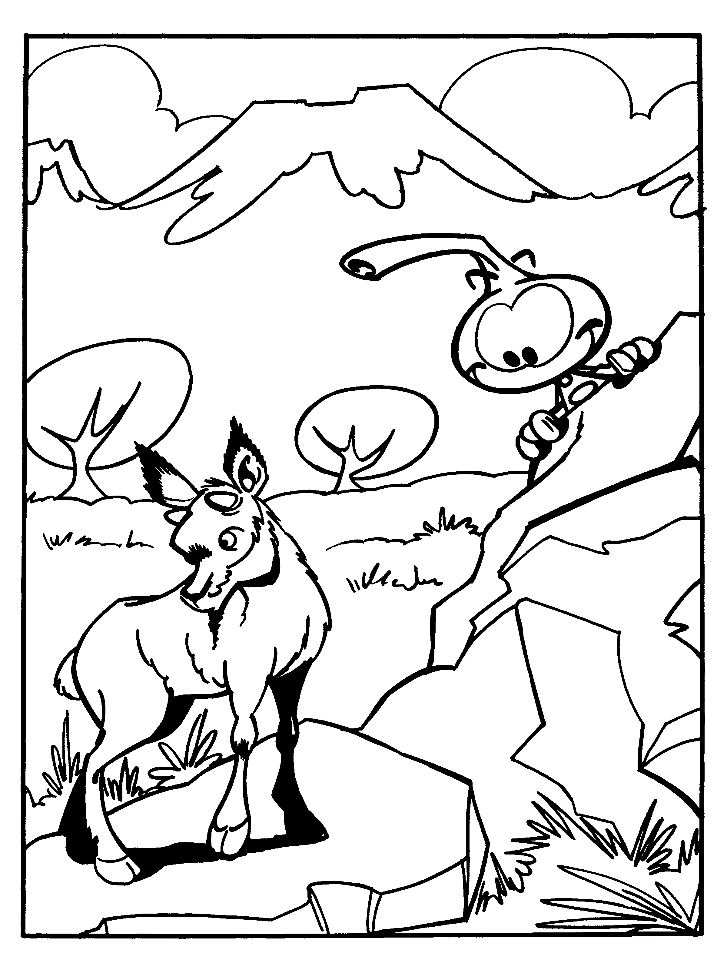 Snorks coloring pages