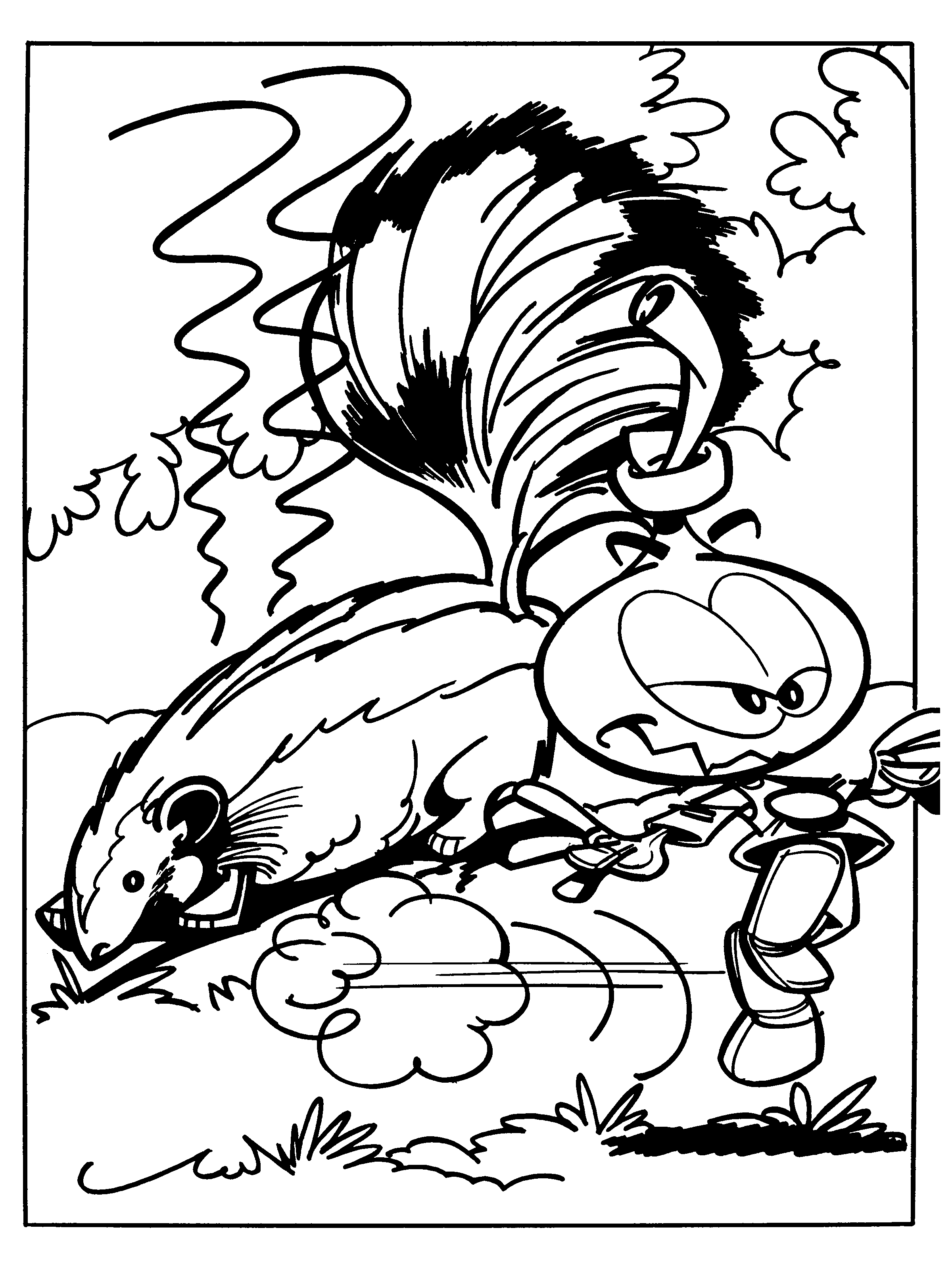 Snorks coloring pages